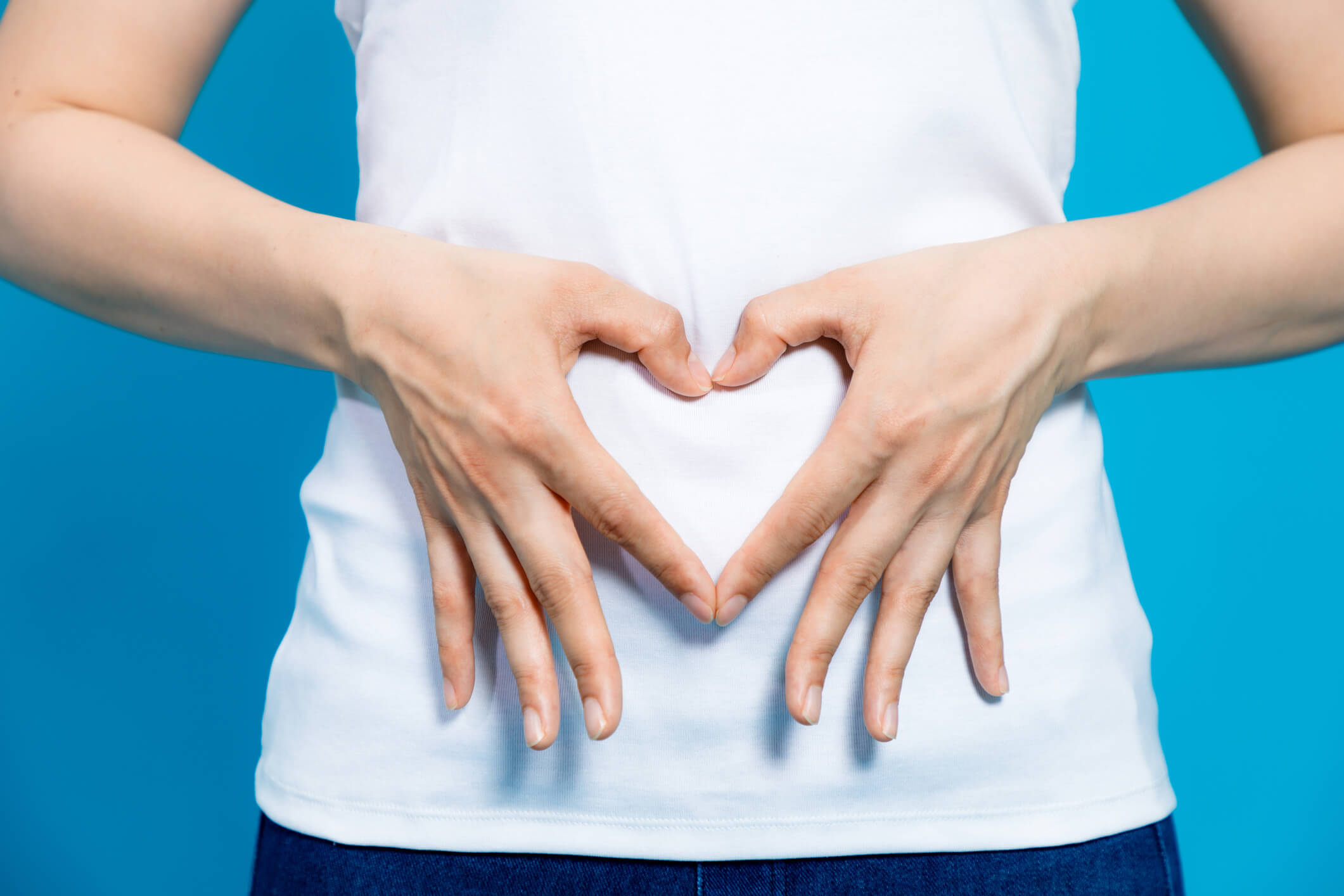Gastroenterologist Liver Specialist Showing Healthy Gut